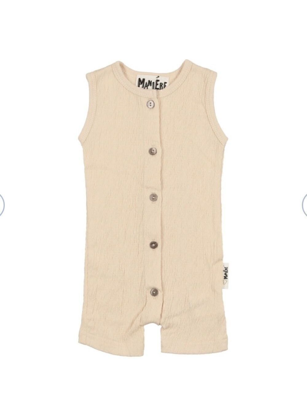 Cotton Gauze Baby Romper Small Sleeveless